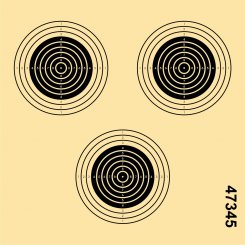Practice target for air rifle 3t. 