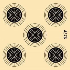 5er LG-Trainingsscheibe 14x14 