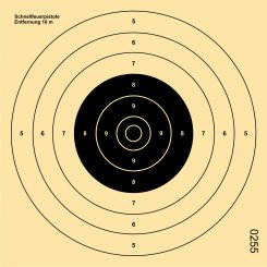 Schnellfeuer-Pistolenscheibe 