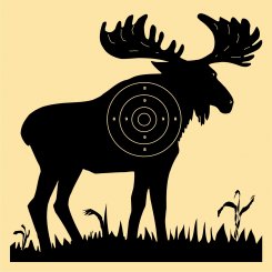 Elch-Scheibe 