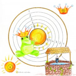 Froschkönig-Scheibe 