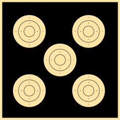 Bigbore target for finals 