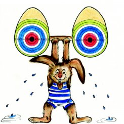 Osterherkules-Scheibe 