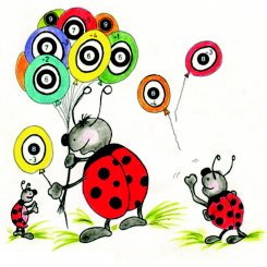 Käferglück-Scheibe 