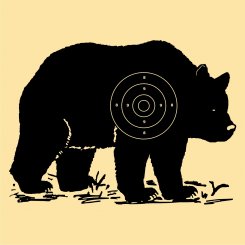 Bären-Scheibe 