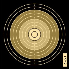 Target for blind person 