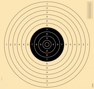 25/50/100m target, 4 slots 