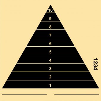 Pyramidenscheibe 